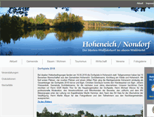 Tablet Screenshot of hoheneich.at